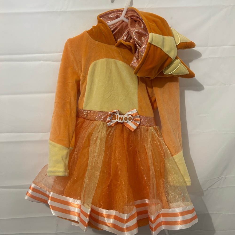 Lucy Orange and Yellow Kids Costume